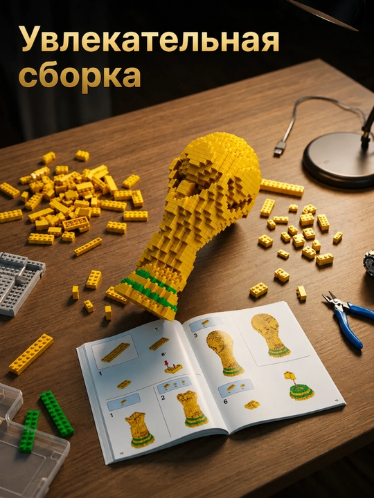 3D конструктор Кубок Чемпионата Мира FIFA, 2842 детали