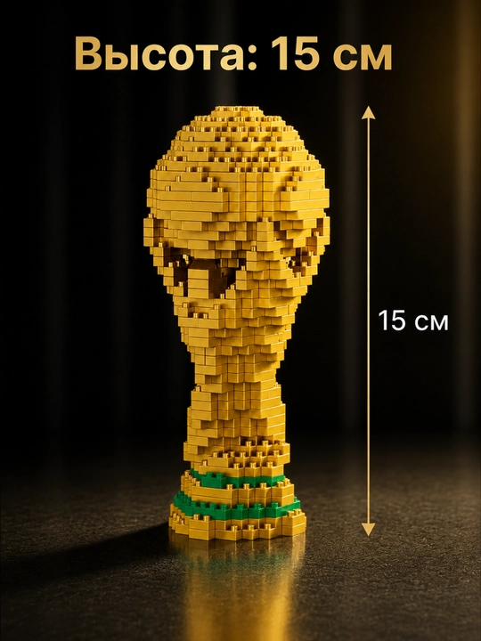 3D конструктор Кубок Чемпионата Мира FIFA, 2842 детали