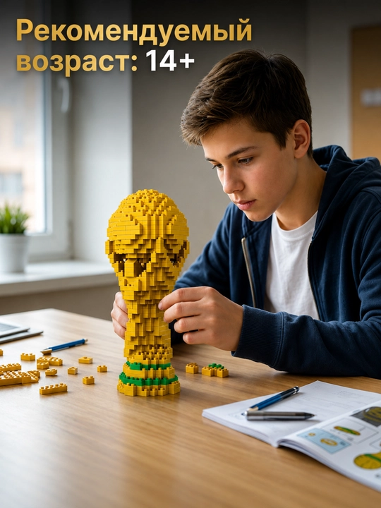 3D конструктор Кубок Чемпионата Мира FIFA, 2842 детали