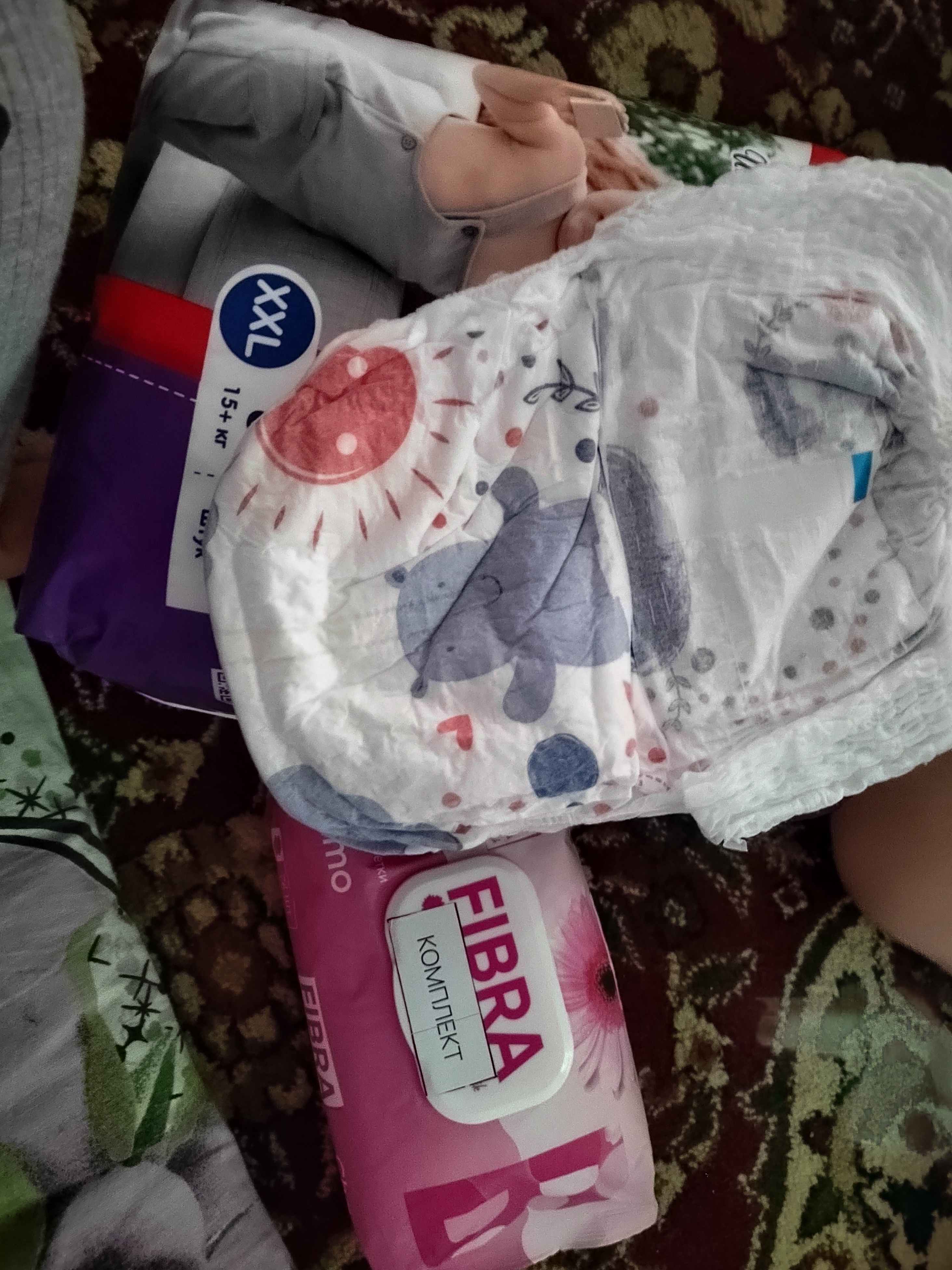 Bolalar trusik tagliklari BabyBoo UltraSoft trusik №6 15+kg, 26ta dona