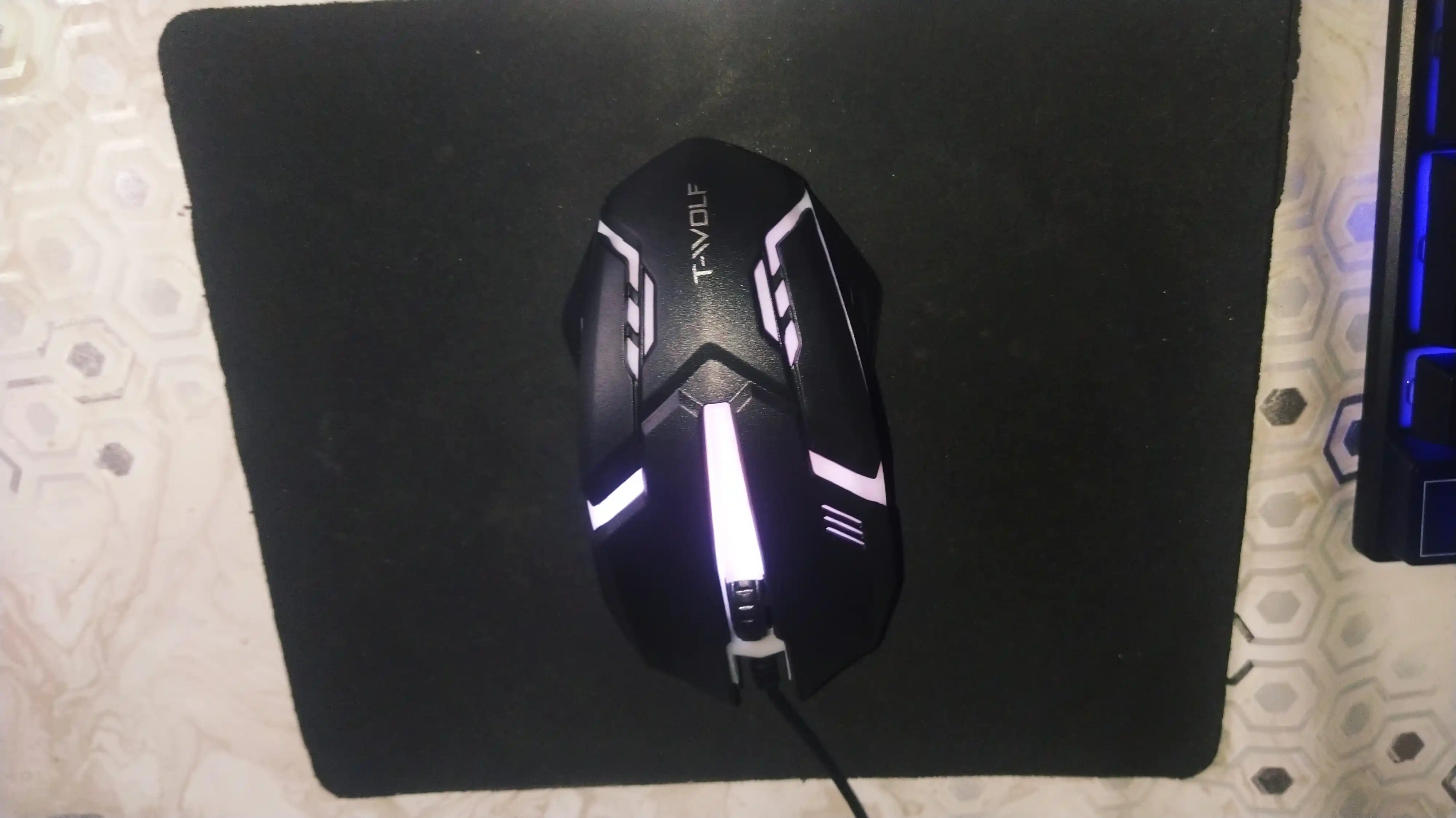 Игровая клавиатура и мышь T-wolf TF200, TF270, с RGB-подсветкой
