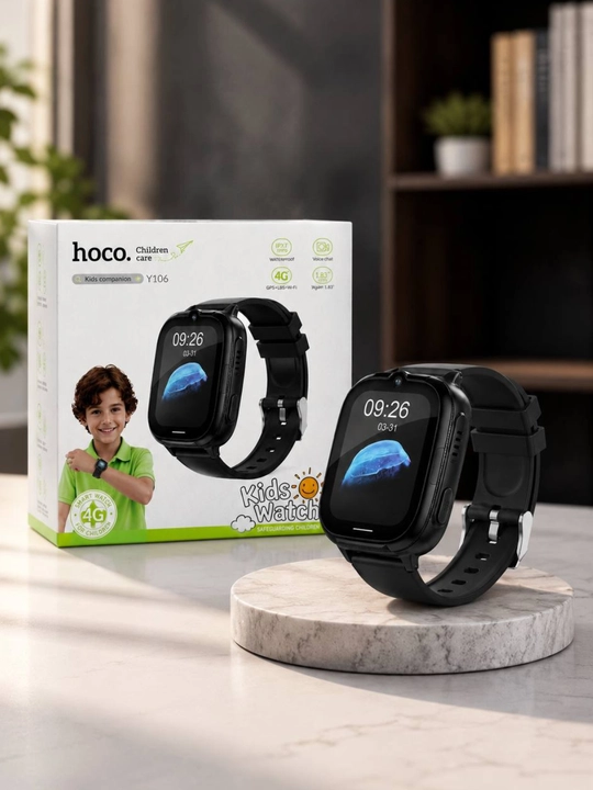 Детские смарт-часы HOCO Y106 Kids SIM 24/7 под контролем