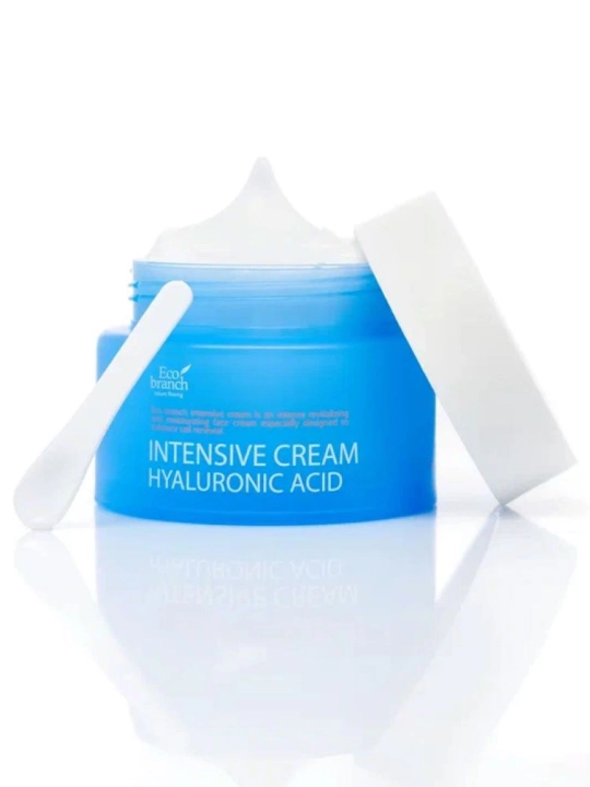 Крем для лица с экстрактом чёрной икры Eco Branch Intensive Cream, с церамидами, 100 мл