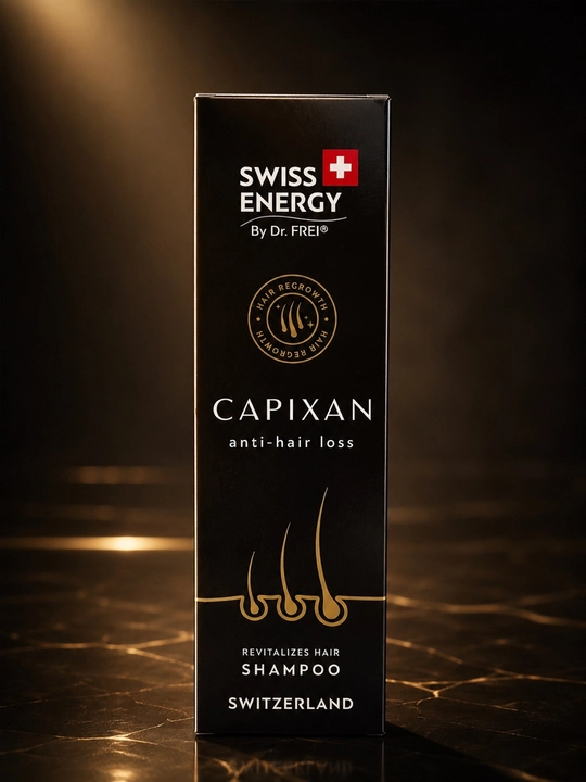 Шампунь Swiss Energy Capixan против выпадения волос, 200 мл