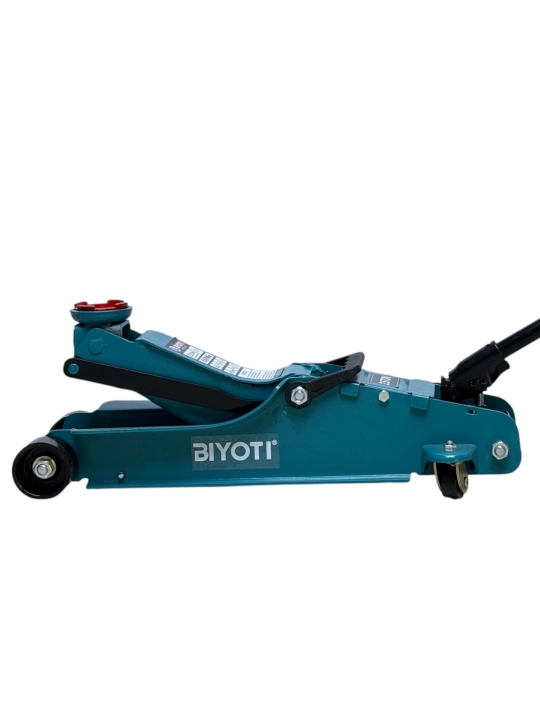 Gidravlik podkatnoy domkrat BIYOTI BYT-J2.5T ultra past profilli (2.5 t, 85 mm)