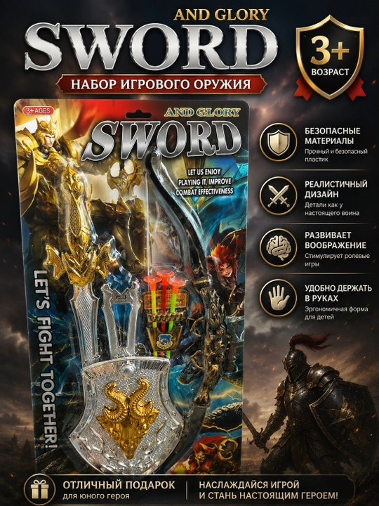 Knight Set – Игровой набор рыцаря (3+) - 