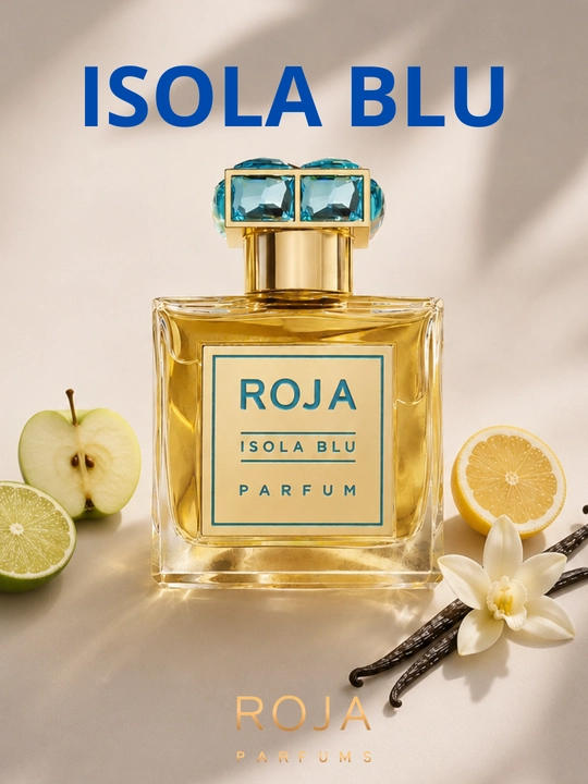 Isola Blu Roja Dove uniseks parfyum maxsus flakonlarda, LABOR Parfumdan - 