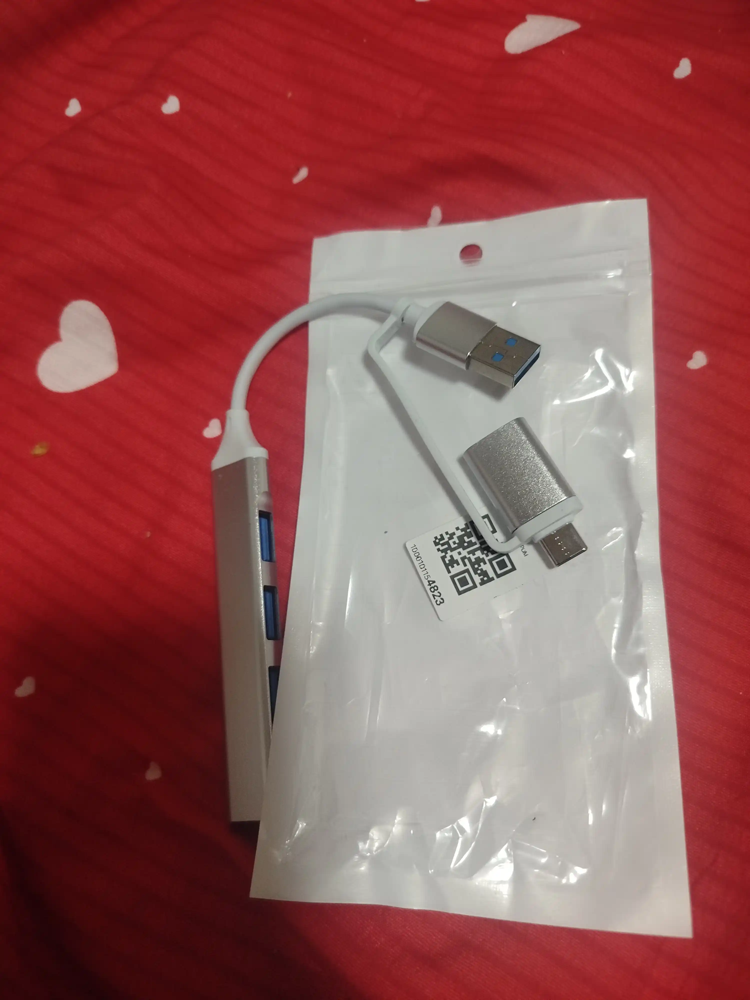 USB HUB 3.0 Type A+C с 4 портами, USB - адаптер концентратор, переходник