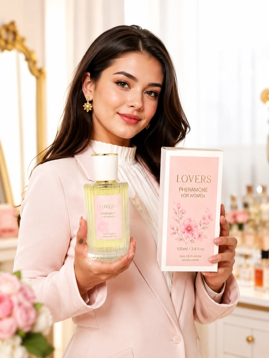 Lovers Pheramone For Women 100 ml ayollar atiri uzoq saqlanuvchi gul ifori - 
