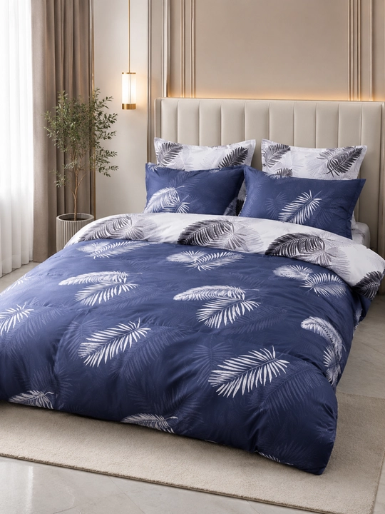 2 kishilik satin postel komplekti, turli ranglarda - 