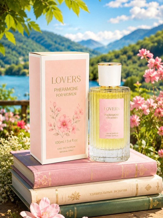 Lovers Pheramone For Women 100 ml ayollar atiri uzoq saqlanuvchi gul ifori