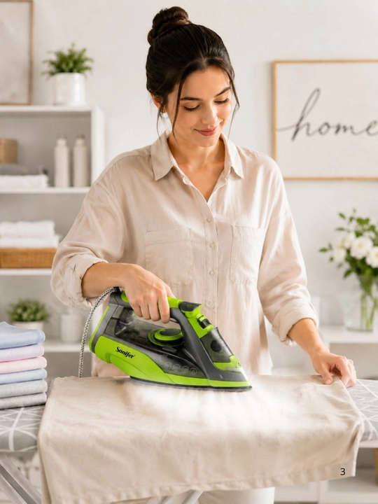 Паровой утюг SONIFER с керамической подошвой – Steam Iron
