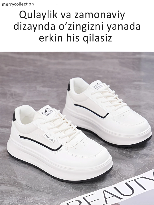 Ayollar uchun krossovkalar, bahor, yoz, kuz, 36-40 o'lcham