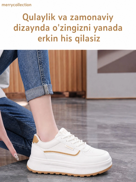 Ayollar uchun krossovkalar, bahor, yoz, kuz, 36-40 o'lcham