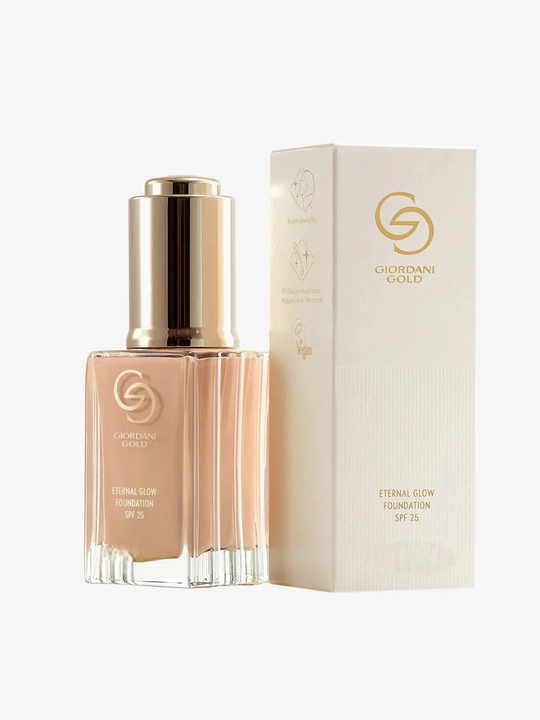 Cияющая тональная основа Giordani Gold SPF 25, 30 мл - 