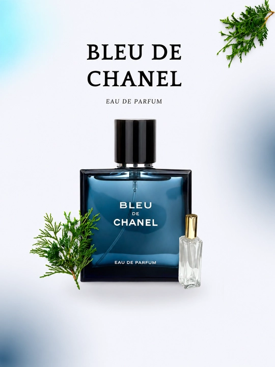 Мужские духи Bleu de Chanel Грейпфрут Лимон Имбирь Садр Сандал Парфюм с нотами Vetiver - 