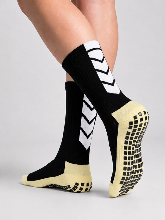 Grip Socks va futbol getrasi to‘plami, sirpanmaydigan sport paypoq, uniseks
