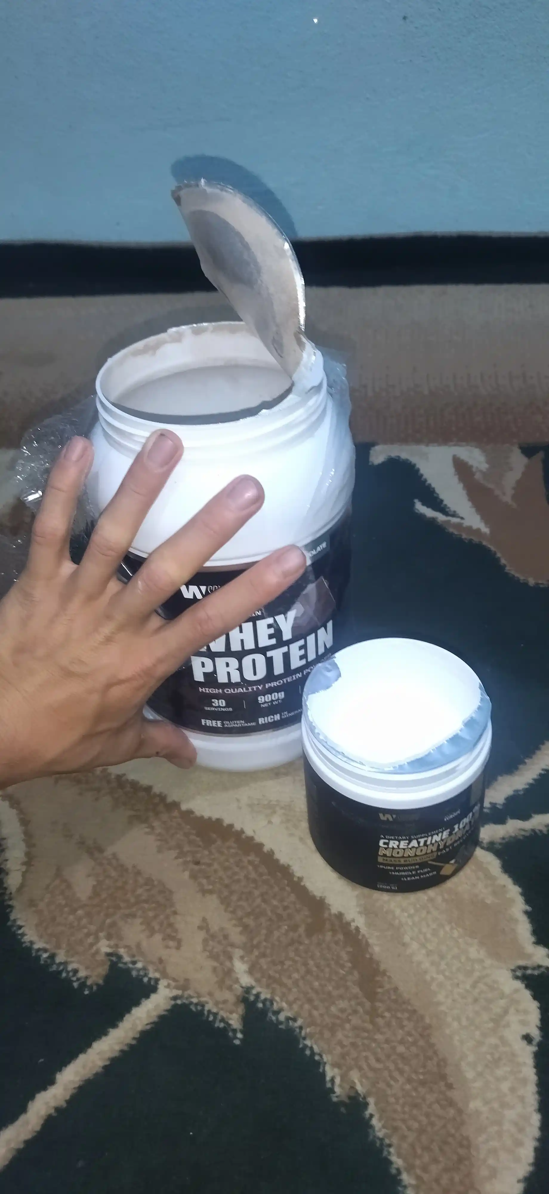Mushak massasini oshirish uchun Whey zardob oqsili va Soulway kreatin monogidrati majmuasi
