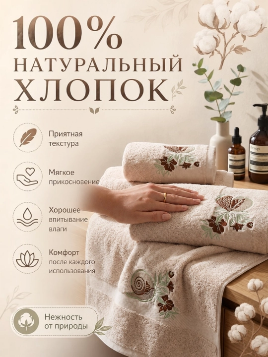 Patli sochiqlar to‘plami, yuz va oyoqlar uchun, momiq, yumshoq, hammom sochiqlari