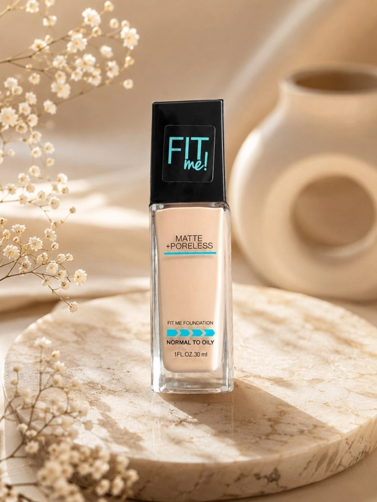 Тональный крем Maybelline Fit Me Matte + Poreless, для нормальной и жирной кожи - 