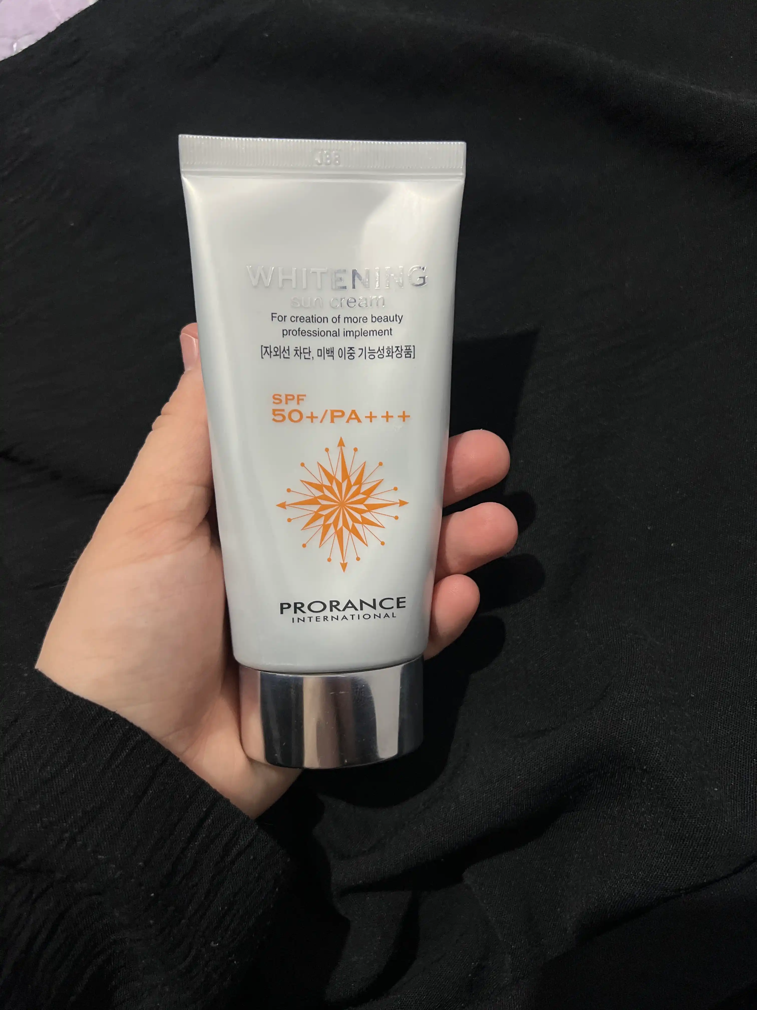 Солнцезащитный крем от пигментации, отбеливающий Prorance Whitening SPF 50+ PA+++, 70 мл