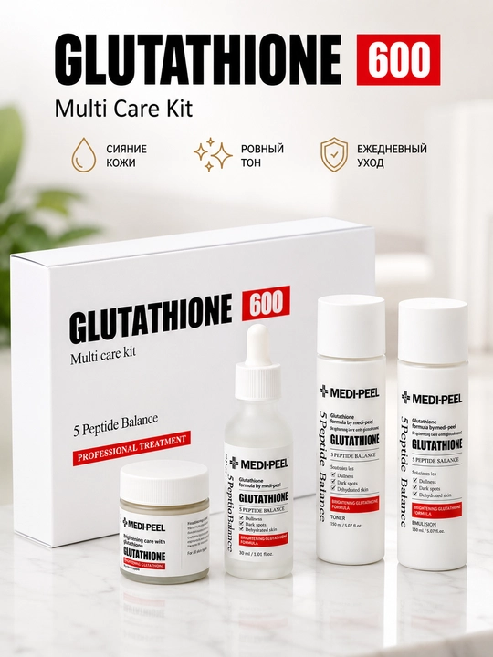 Yuz uchun Medi-Peel Glutathione 600 Multi Care Kit kosmetika to‘plami - 