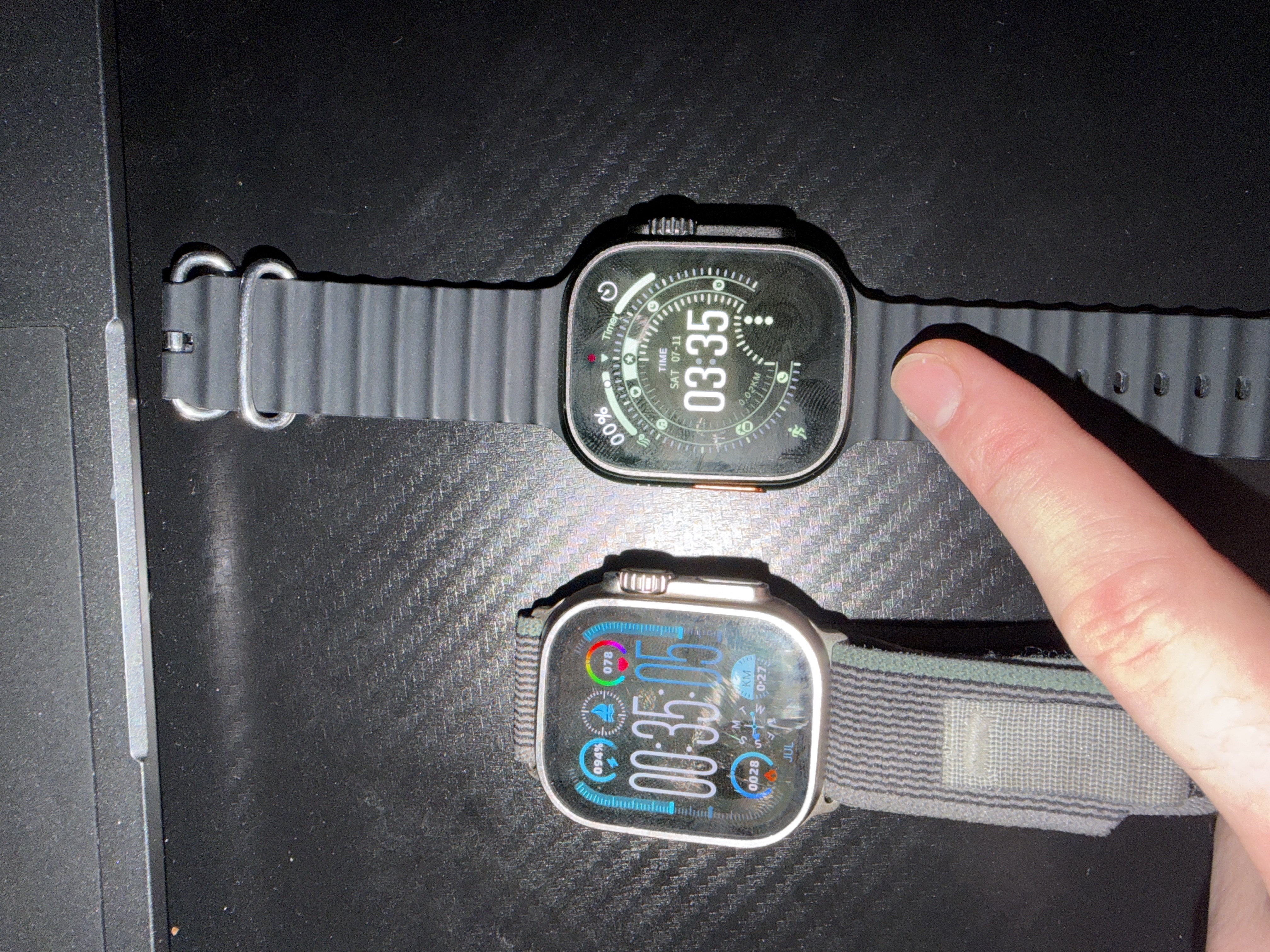 Smart Watch HK 11 Ultra — AMOLED, NFC, simsiz zaryadlash