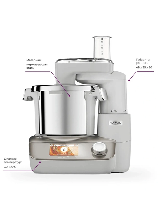Кухонный комбайн Kenwood CookEasy+ CCL50.A0CP