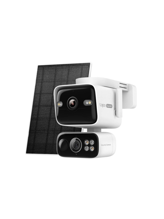Tapo C675D KIT Wi-Fi kamera, 2 ta 4K obyektiv, quyosh paneli