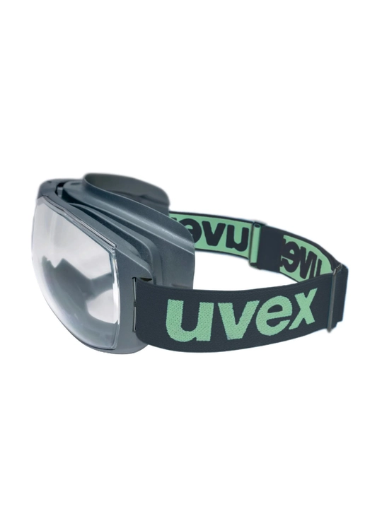 Uvex megasonic planet yopiq himoya ko'zoynagi, shaffof linza