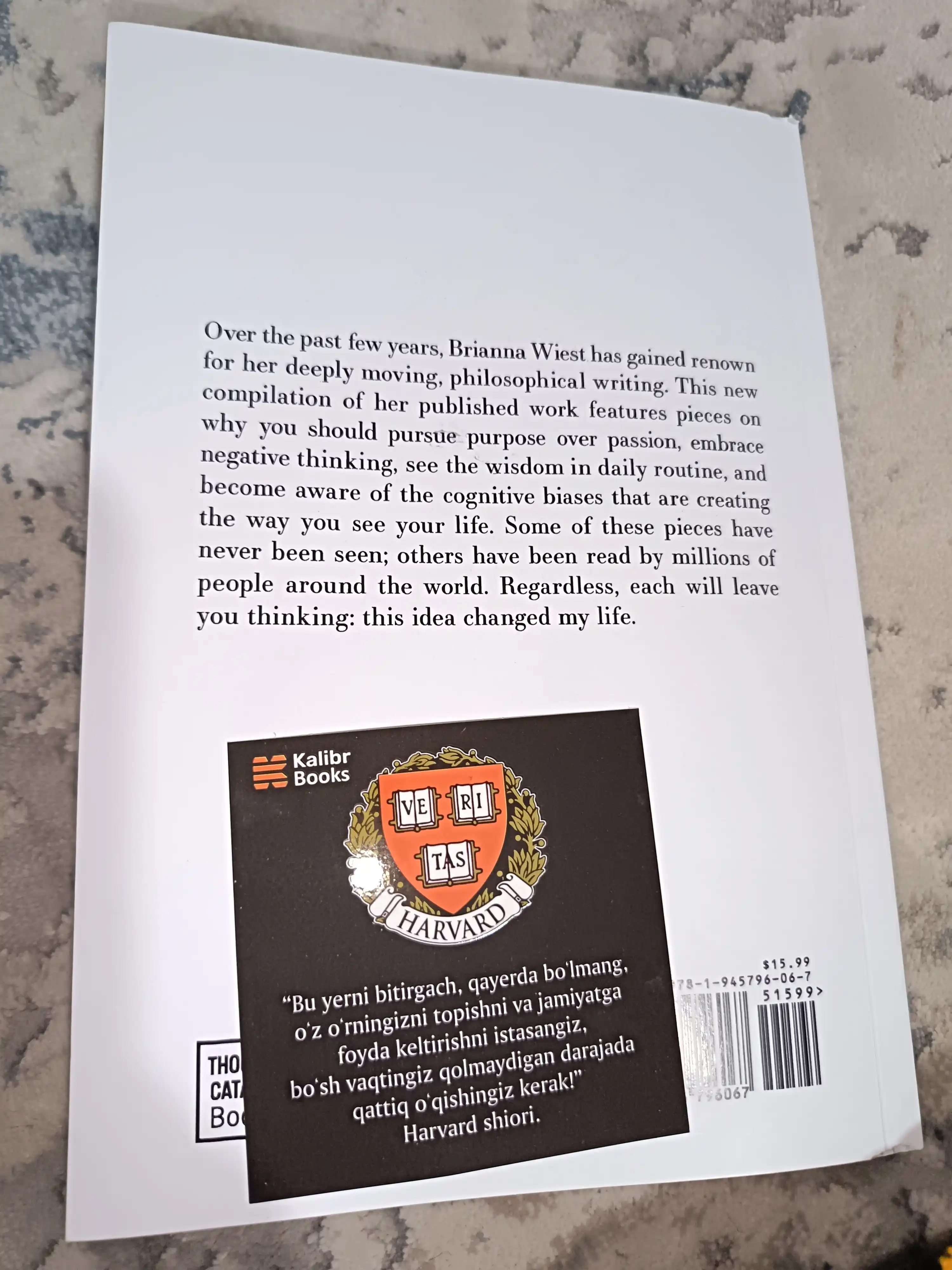 101 Essays that will change the way you think. Can't Hurt Me, David Goggins
