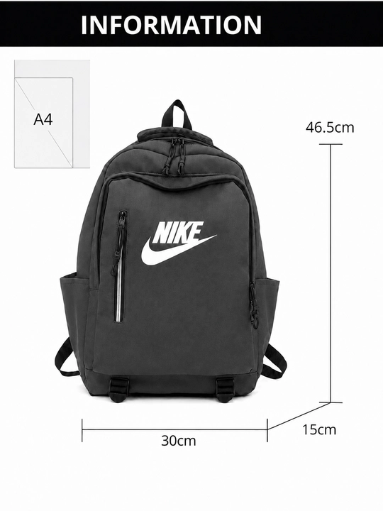 Nike ryukzak, maktab ryukzagi, bolalar ryukzagi — o‘g‘il va qizlar uchun universal popka