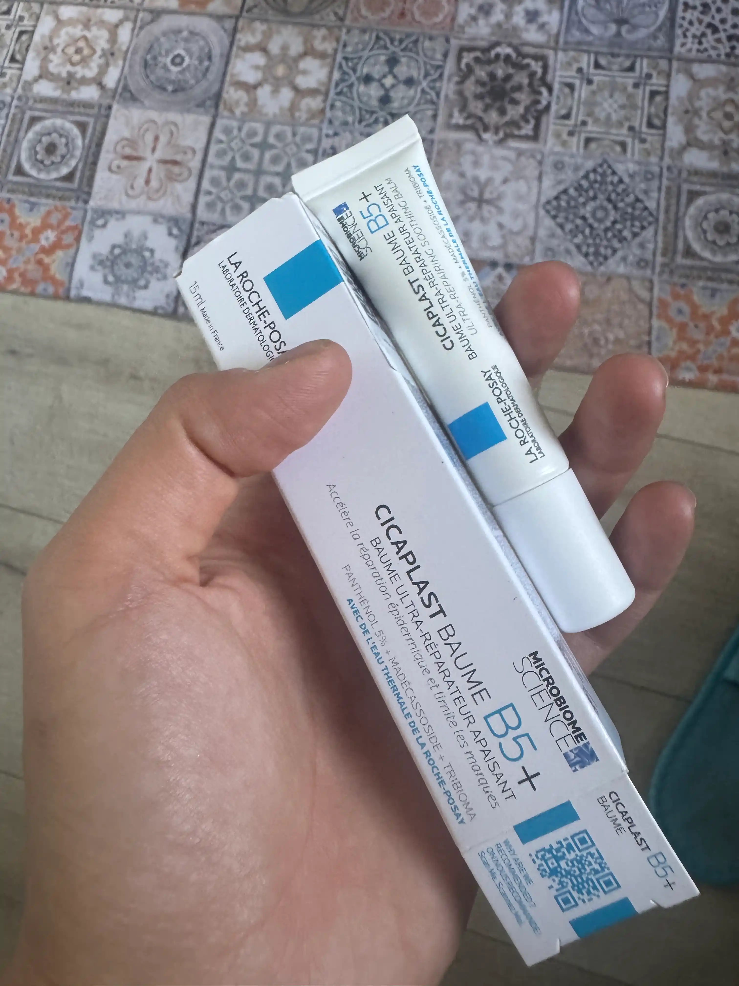 Tinchlantiruvchi ko'p regenerativ balzam LA ROCHE-POSAY CICAPLAST B5+, 15 ml