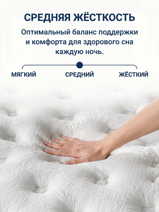 Polarra ortopedik matras, 150x200, mustaqil prujinali
