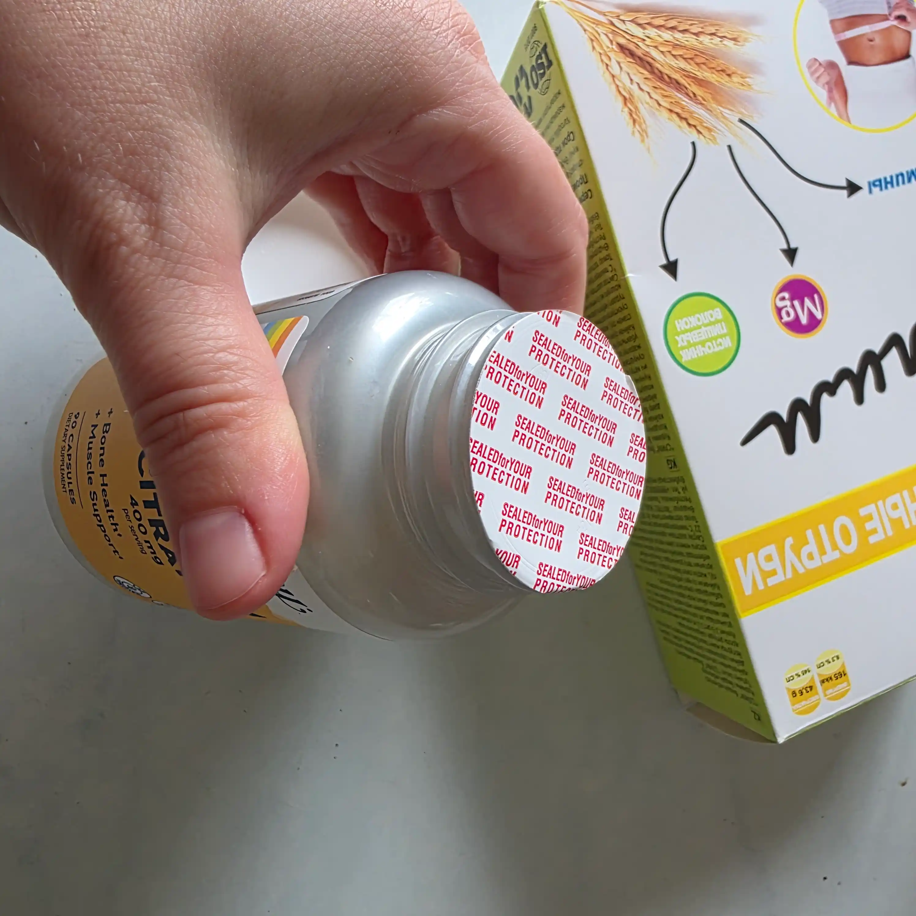 Магний цитрат Solaray Magnesium Citrate, 400 mg, 90 капсул