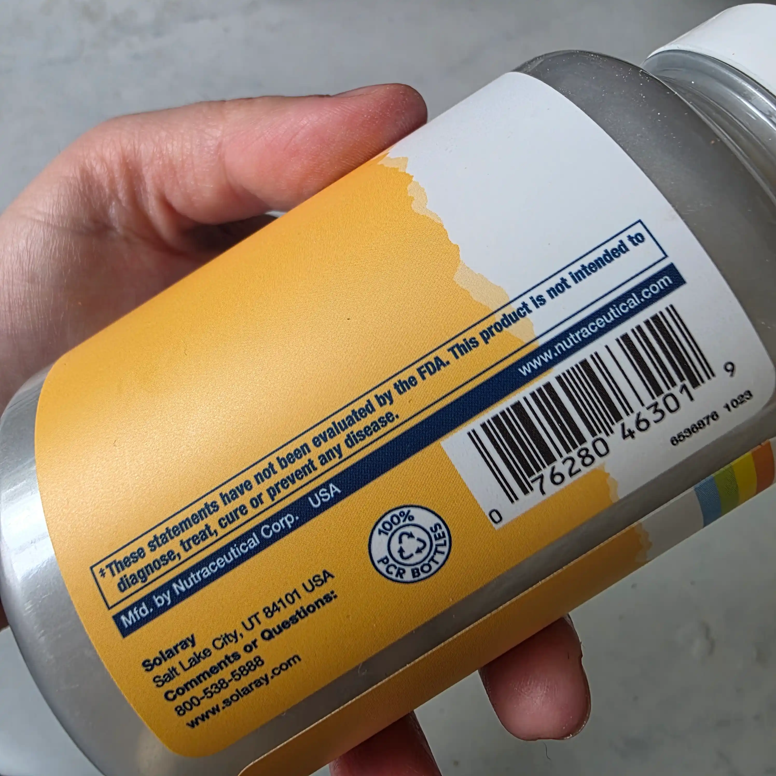 Магний цитрат Solaray Magnesium Citrate, 400 mg, 90 капсул