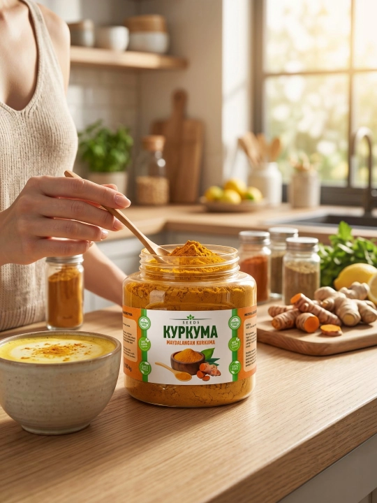 Kurkuma- tabiiy maydalangan 100 gr, 200 gr