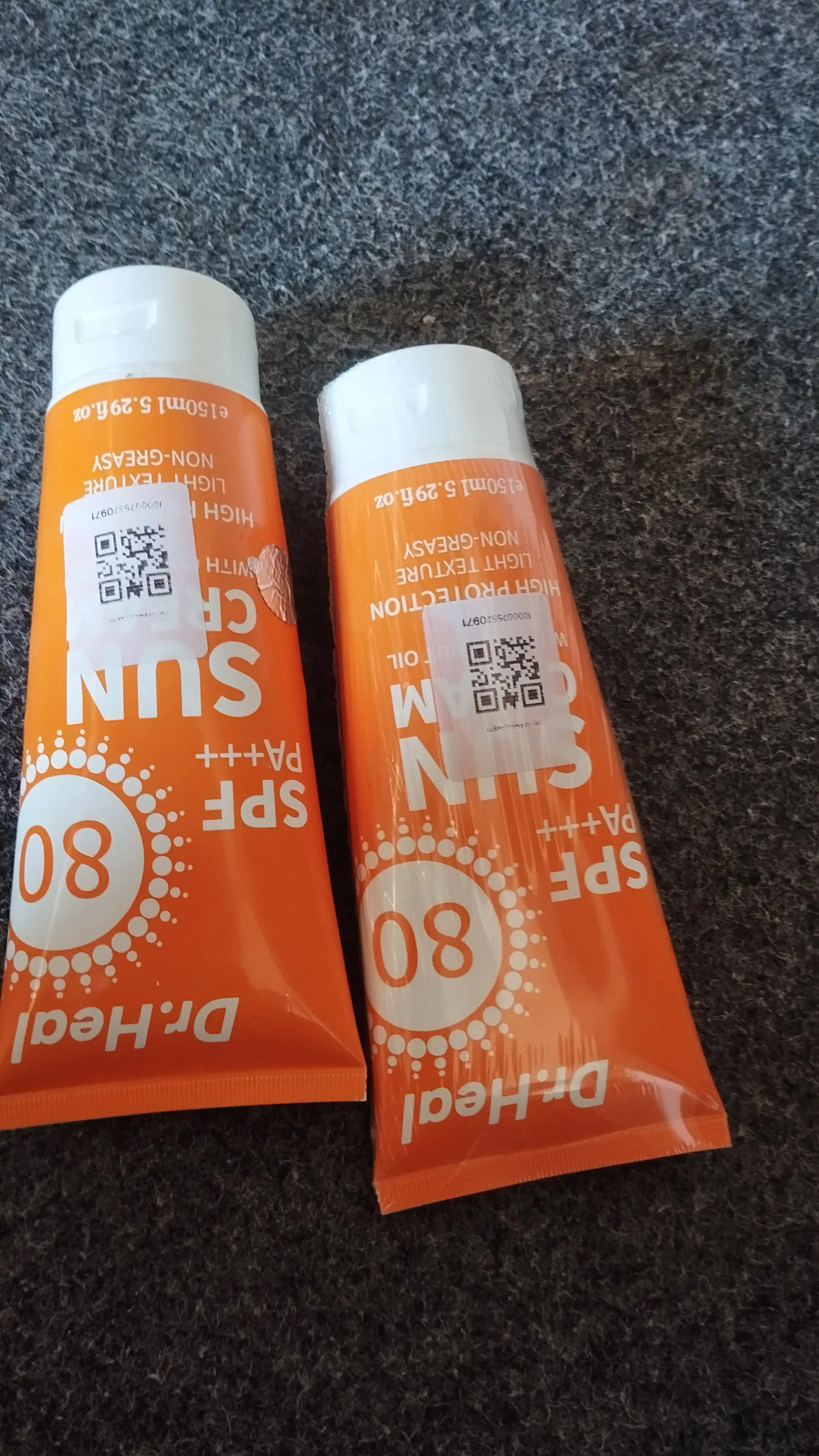 Крем солнцезащитный "Dr Agon SPF 80 PA+++", кокосовое масло и витамин Е, 150 мл