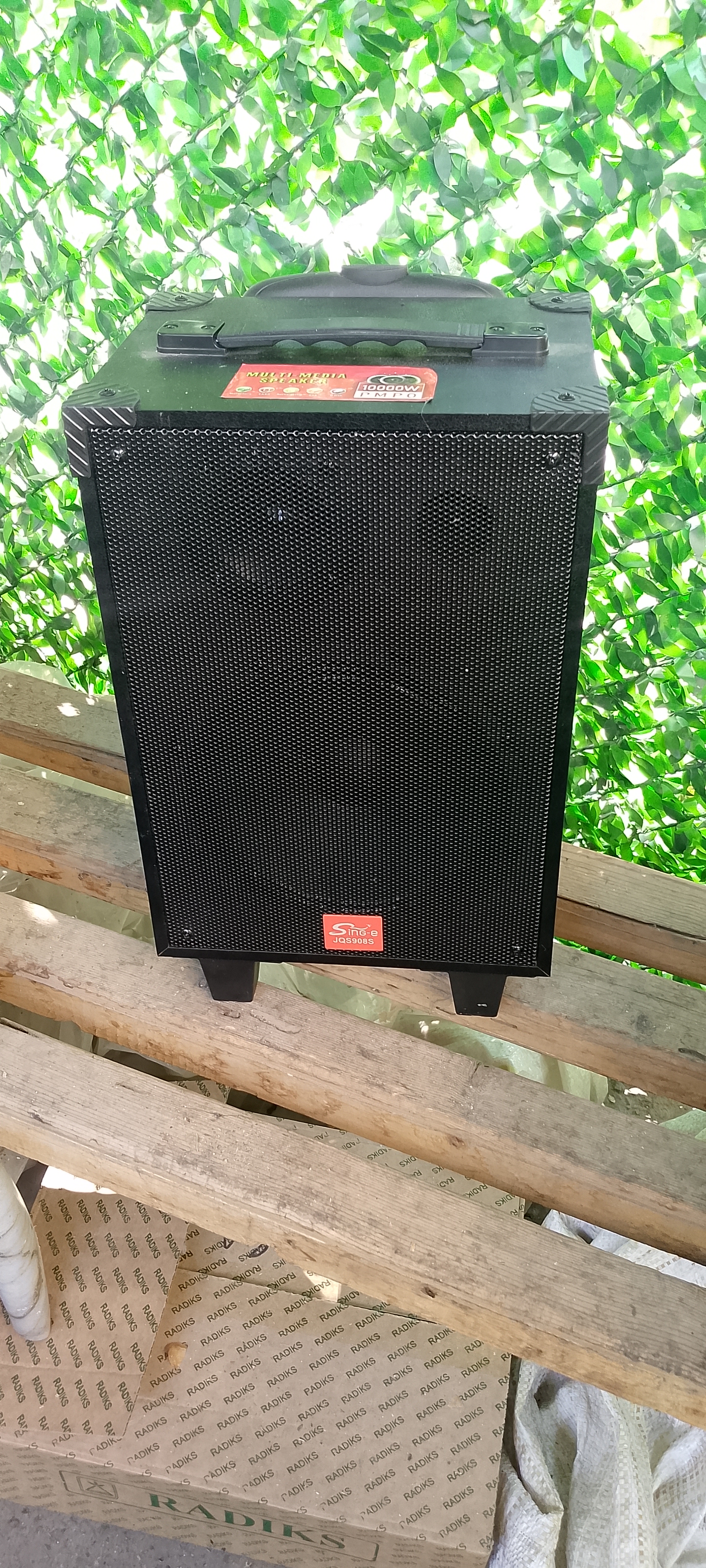 Караоке-колонка с Bluetooth-микрофоном ZQS 10101, 8148, 4239, 908s