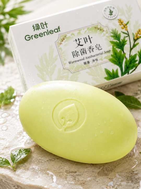 Yuz va tana uchun Greenleaf antibakterial sovuni, shuvoq ekstrakti bilan, 120 g