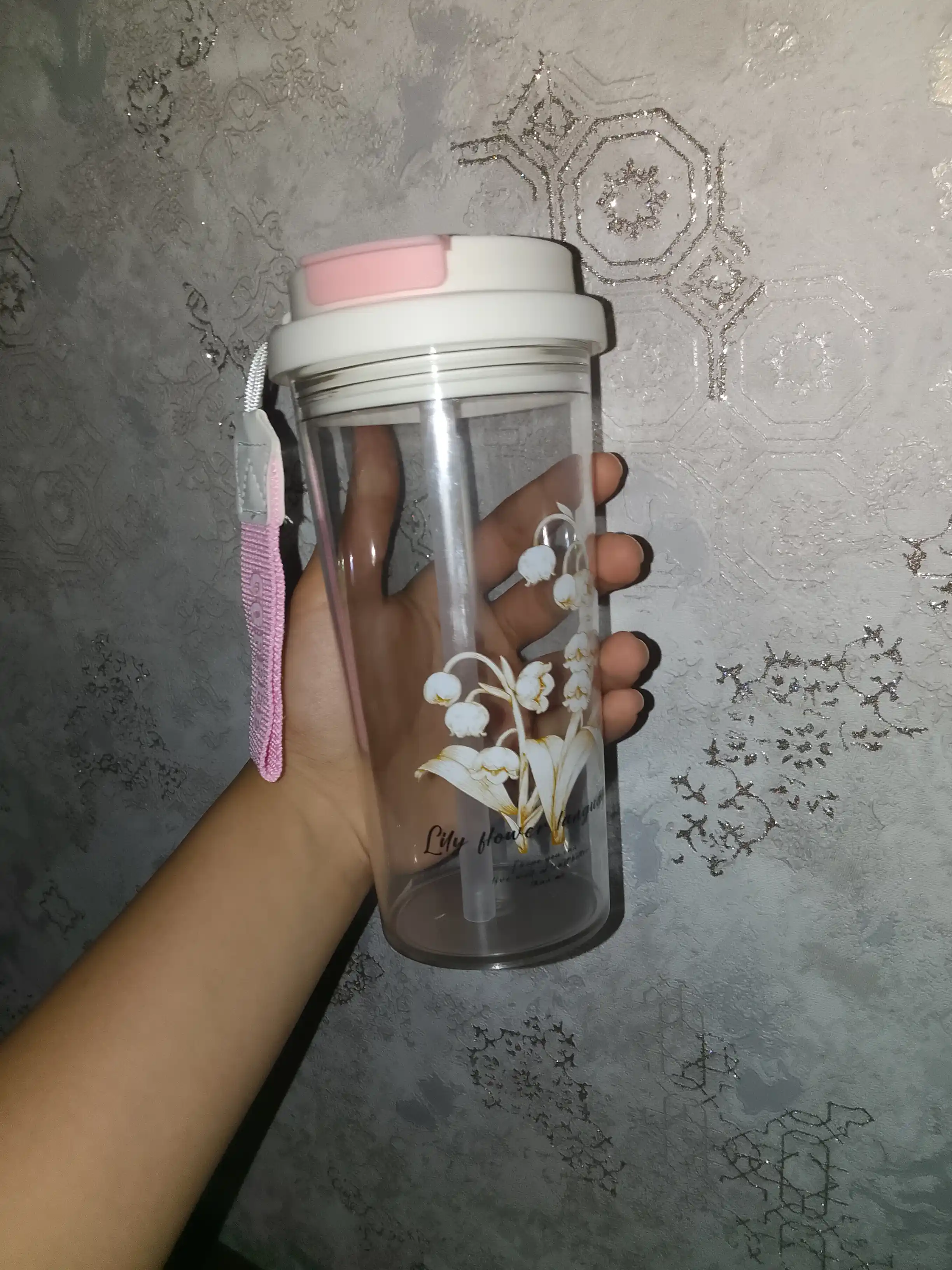 Suv shishasi, zamonaviy Prinsessa suv shishasi, qizlar shishasi, 580 ml
