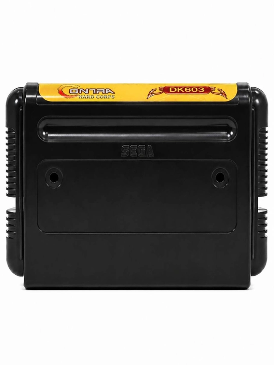 Sega Mega Drive 16-Bit Contra Hard Corps kartriji  MK3 Battletoads Top Gear 2