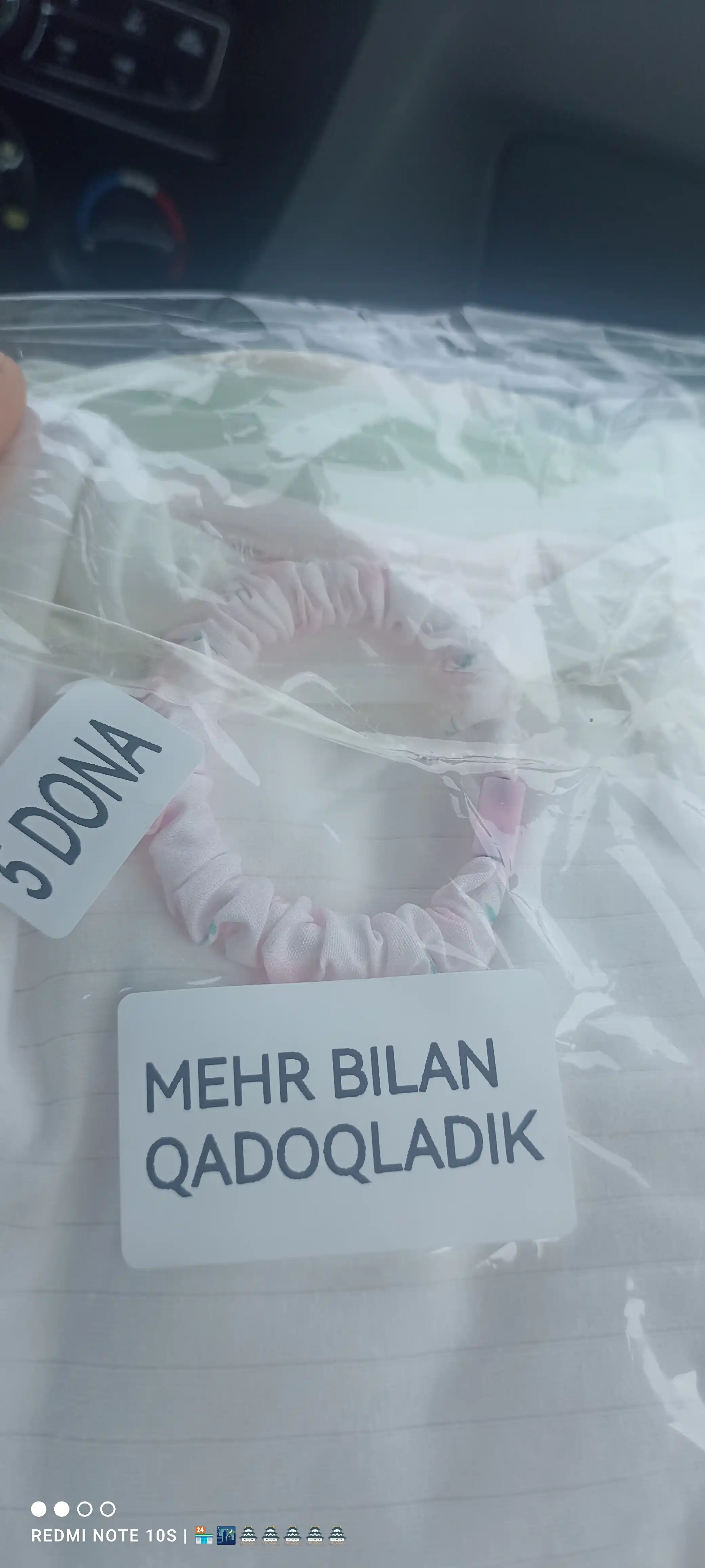 Ayollar trusigi, ayollar ichki kiyimi, toza paxta, jami 5 dona