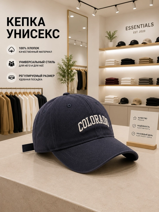 Kepka unisex, colorado kepka, beysbol, yozgi kepka - 