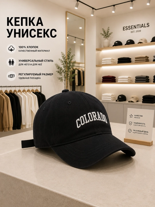Kepka unisex, colorado kepka, beysbol, yozgi kepka - 