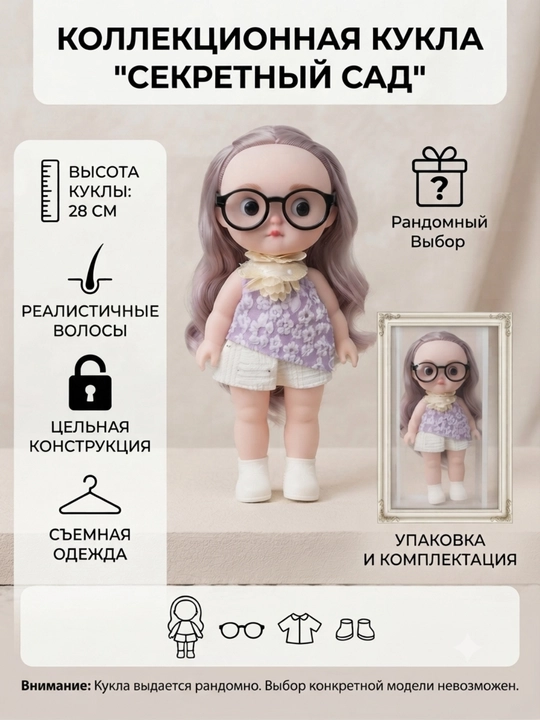 Куклы для девочек, шарнирные