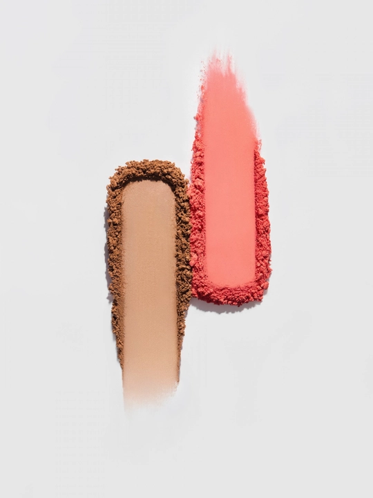 PMKL SUNSET face palette #02 коралловые румяна и темный бронзер