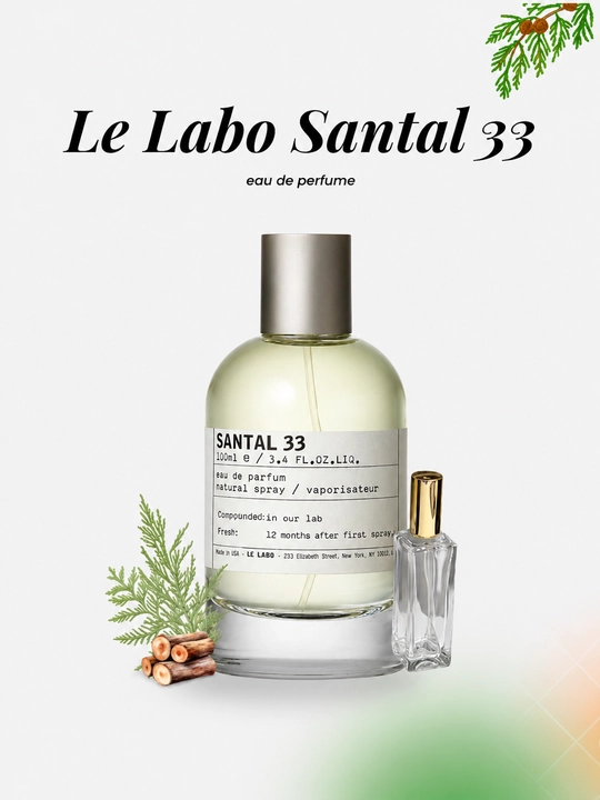 Le Labo Santal 33 унисекс духи кардамон сандал кедр кожа амбра нишевый парфюм - 