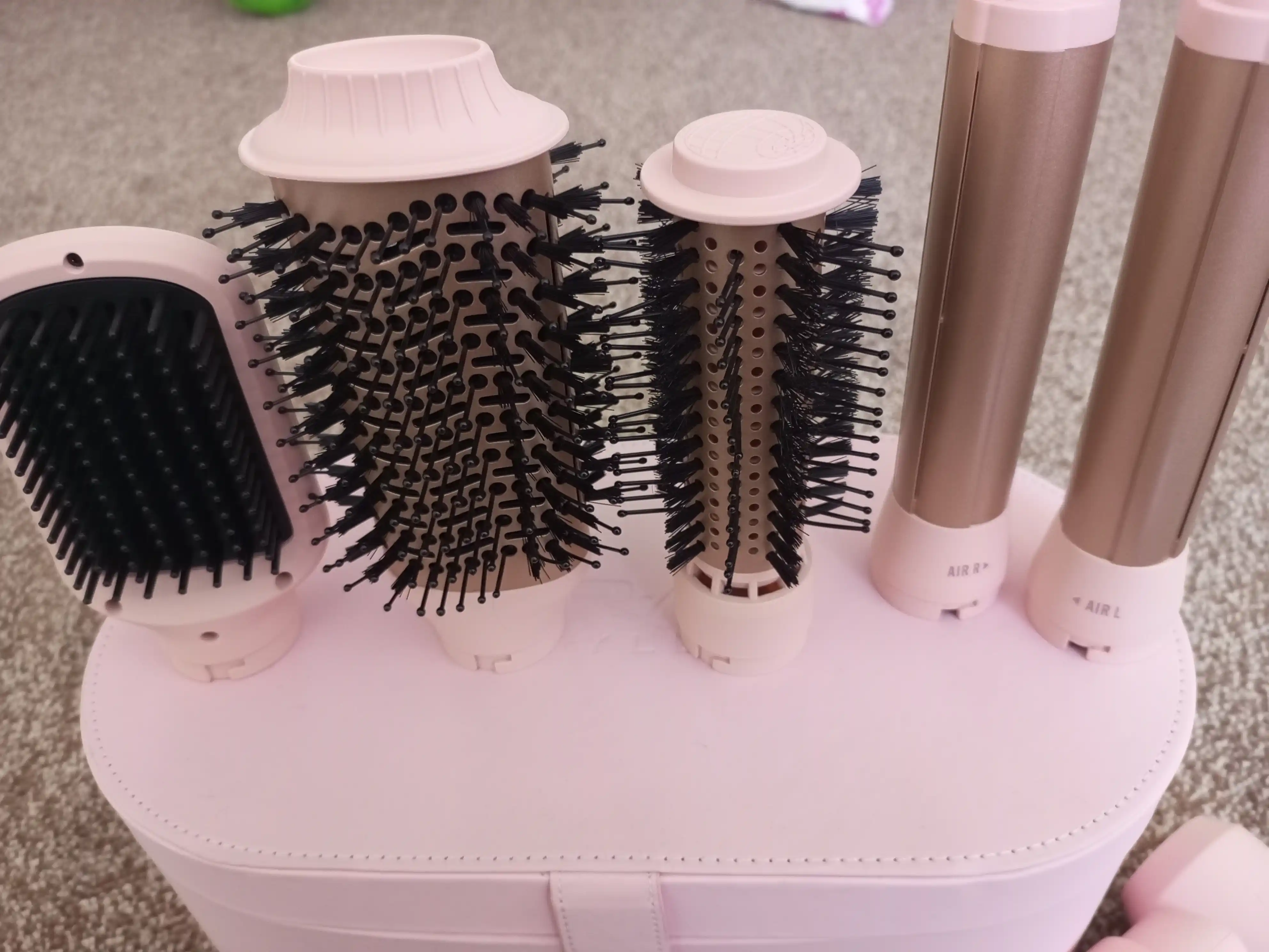 Soch quritgich fen Airwrap JRM styler, 6 tasi 1 da, avtomatik ployka va turmaklash