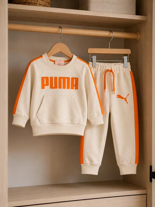 Детский спортивный костюм PUMA 2–4 года для мальчиков и девочек, мягкий комплект